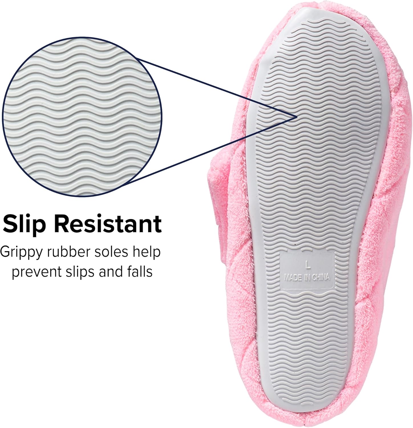 Silverts Diabetic Bootie Slippers for Women - Extra Wide Footwear for Seniors with Swollen Feet - Image 4