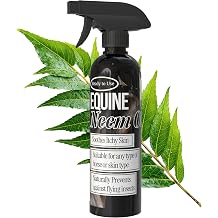 Equine Neem Oil Spray   Natural Fly Repellent & Skin Soother for Horses | Organic Insect & Mite Protection | Coat Conditioner & Itch Relief | Eco-Friendly Horse Care 500ml