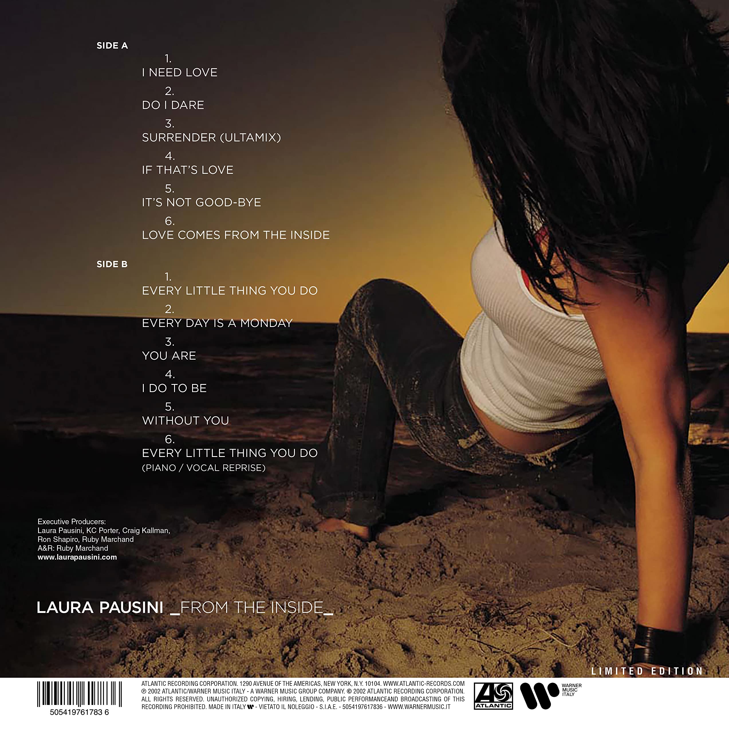 Laura Pausini - From The Inside Amarillo)