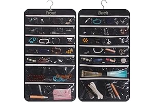 DIOMMELL Hanging Jewelry Organizer for Travel Storage