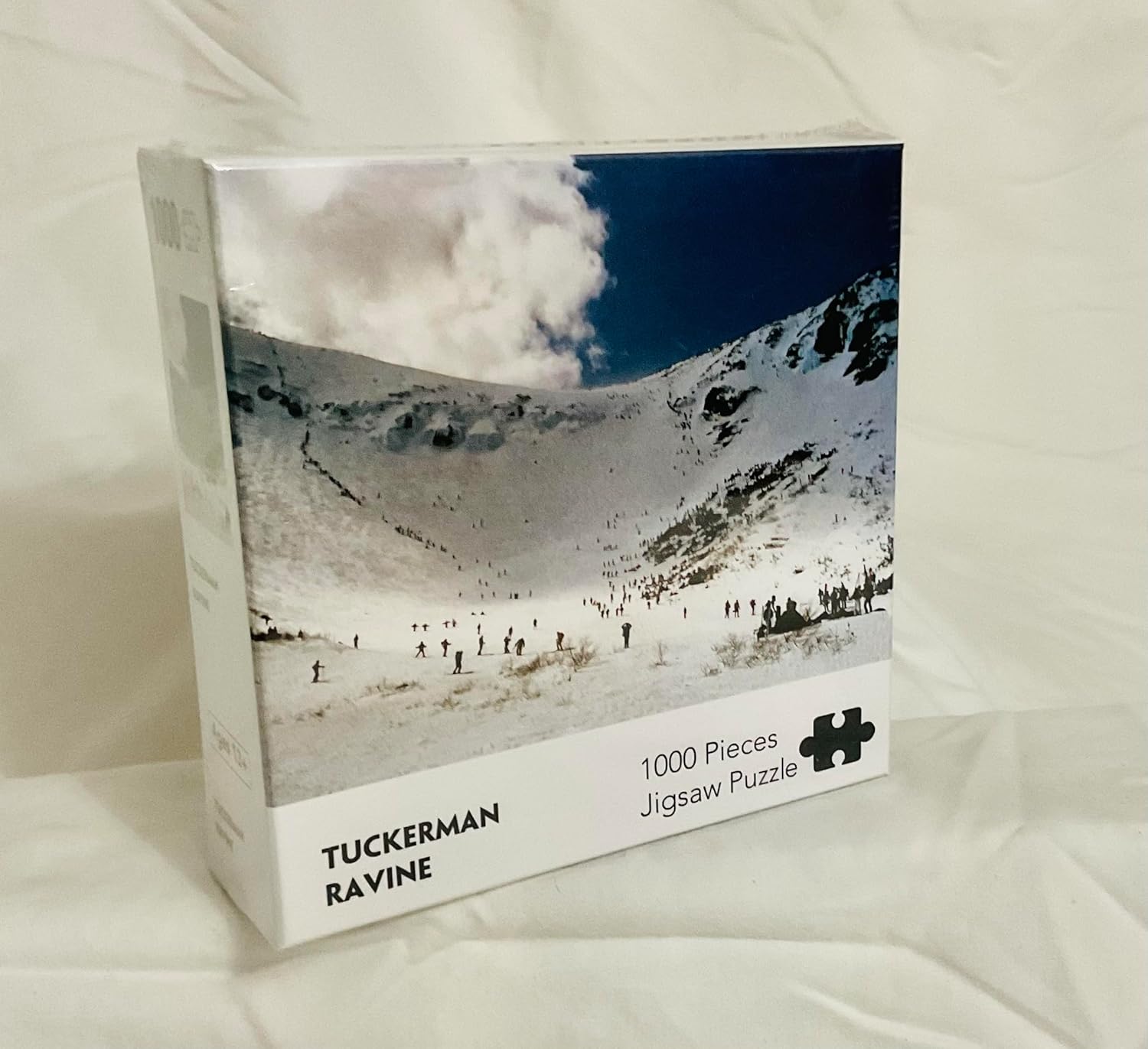 Tuckerman's Spring Skiing, Tuckerman Ravine 1000 Piece Jigsaw Puzzle, Spring Skiing in New Hampshire