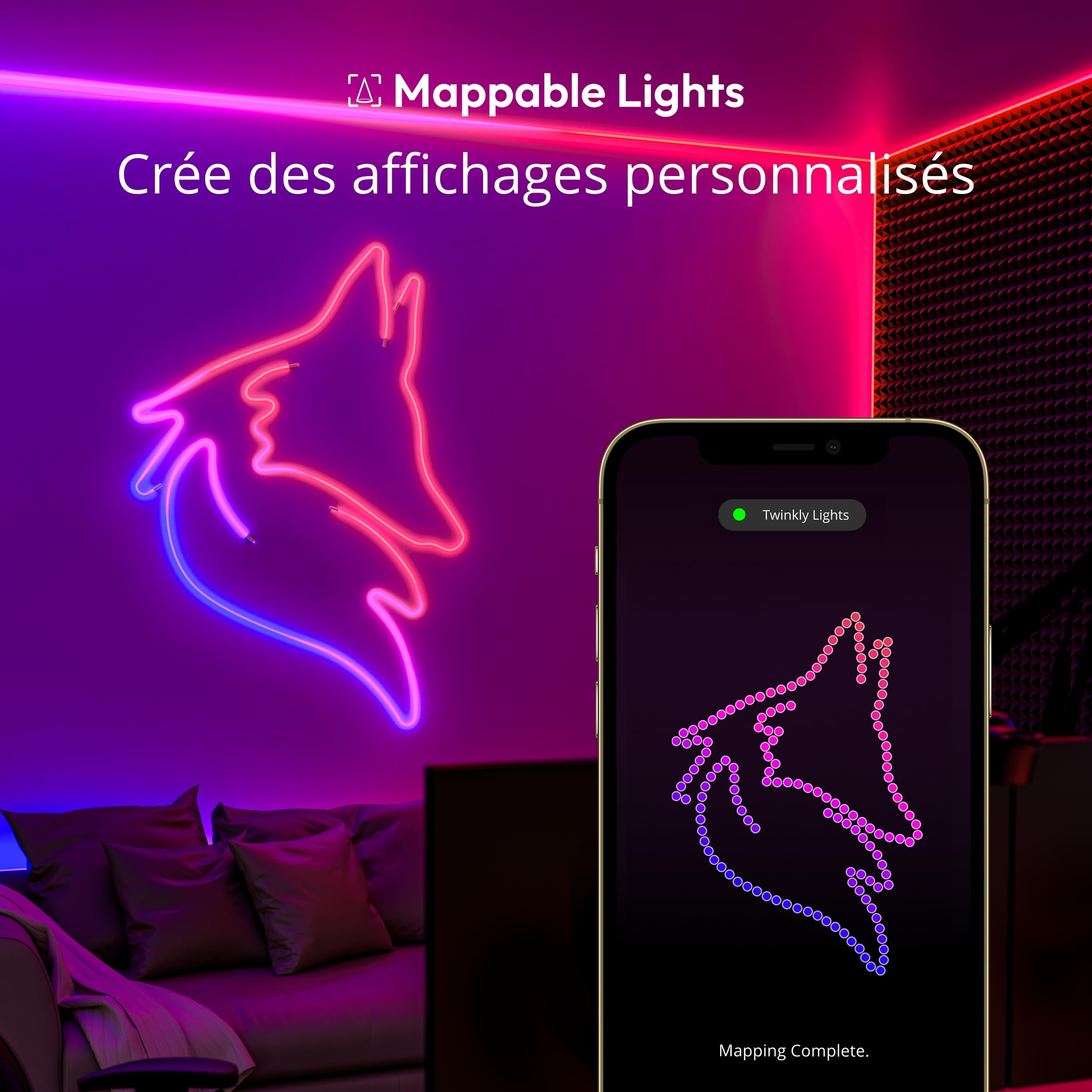 TWINKLY FLEX - Ruban LED RGB 3 Mètres, lumière connectée