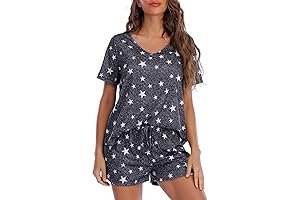 MOYEE Women's Plus Size Pajamas for Women Shorts Set
