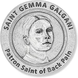 Amazon.co.jp Gifts Catholic, Inc. セント・セント・ジェンマ・ガルガーニ ポケットトークンコイン 祈りの守護