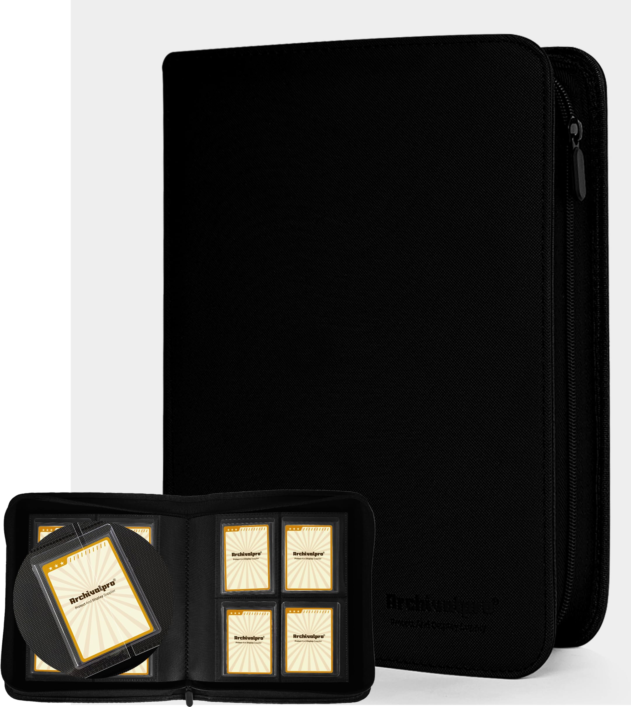 Classeur toploader album 16 pages pour ranger vos cartes de sport en salon
