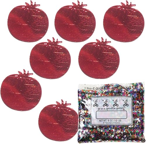 Miniatura 2 de Confeti Tomates Rojo - Media libra (8 oz) #9080 Q08