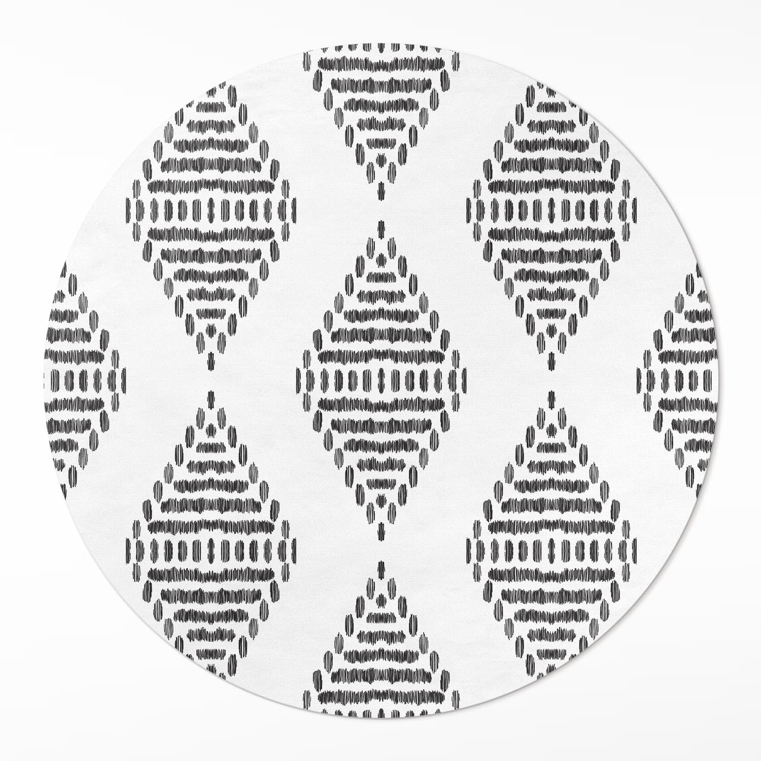 Tapis PVC maison deco rond ø60 cm entretien facile pour sol de cuisine et chambre