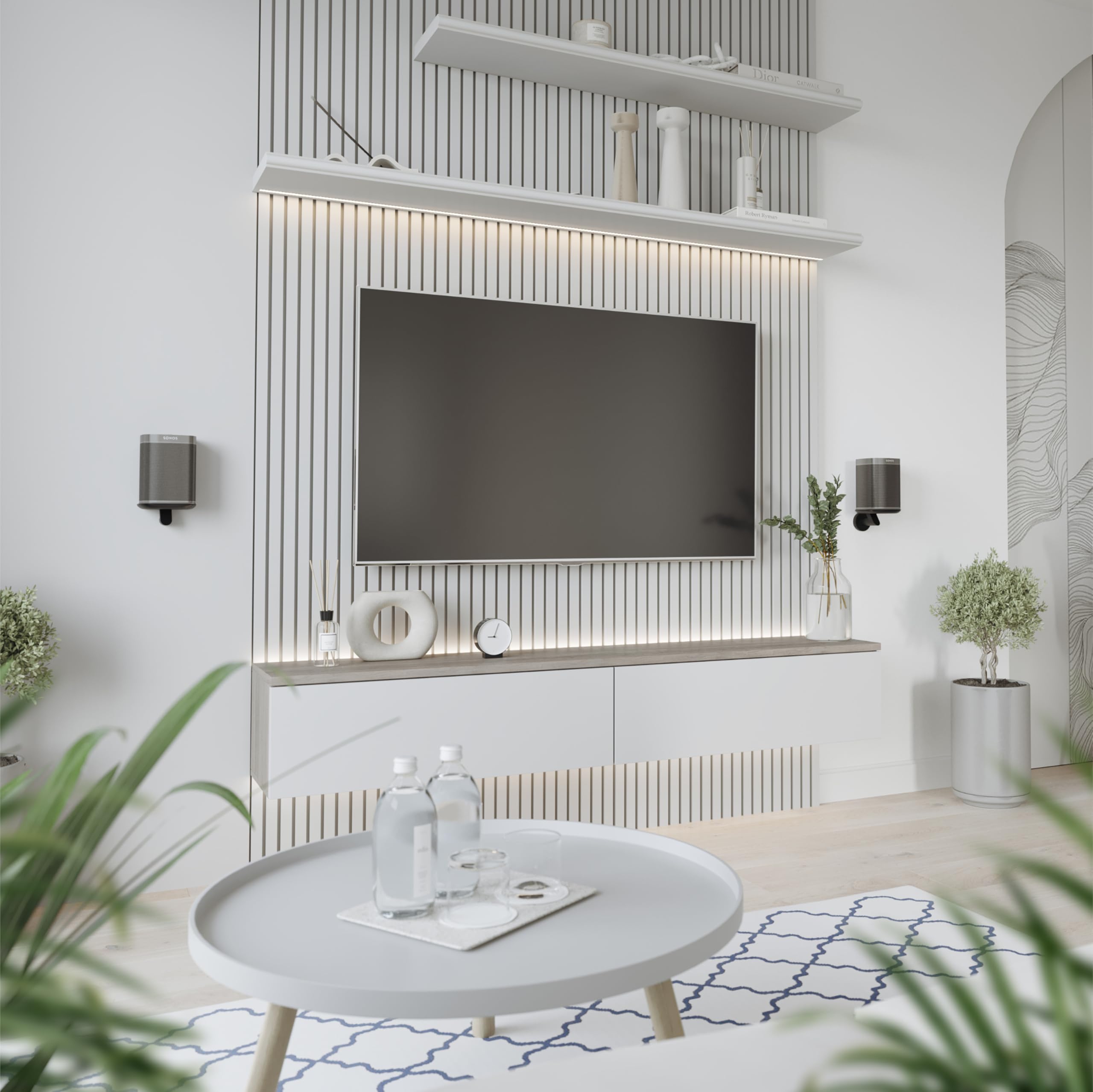 Wandhalterung Für Sonos Play:1 & One – Stabile Halterung Für Besseren Sound