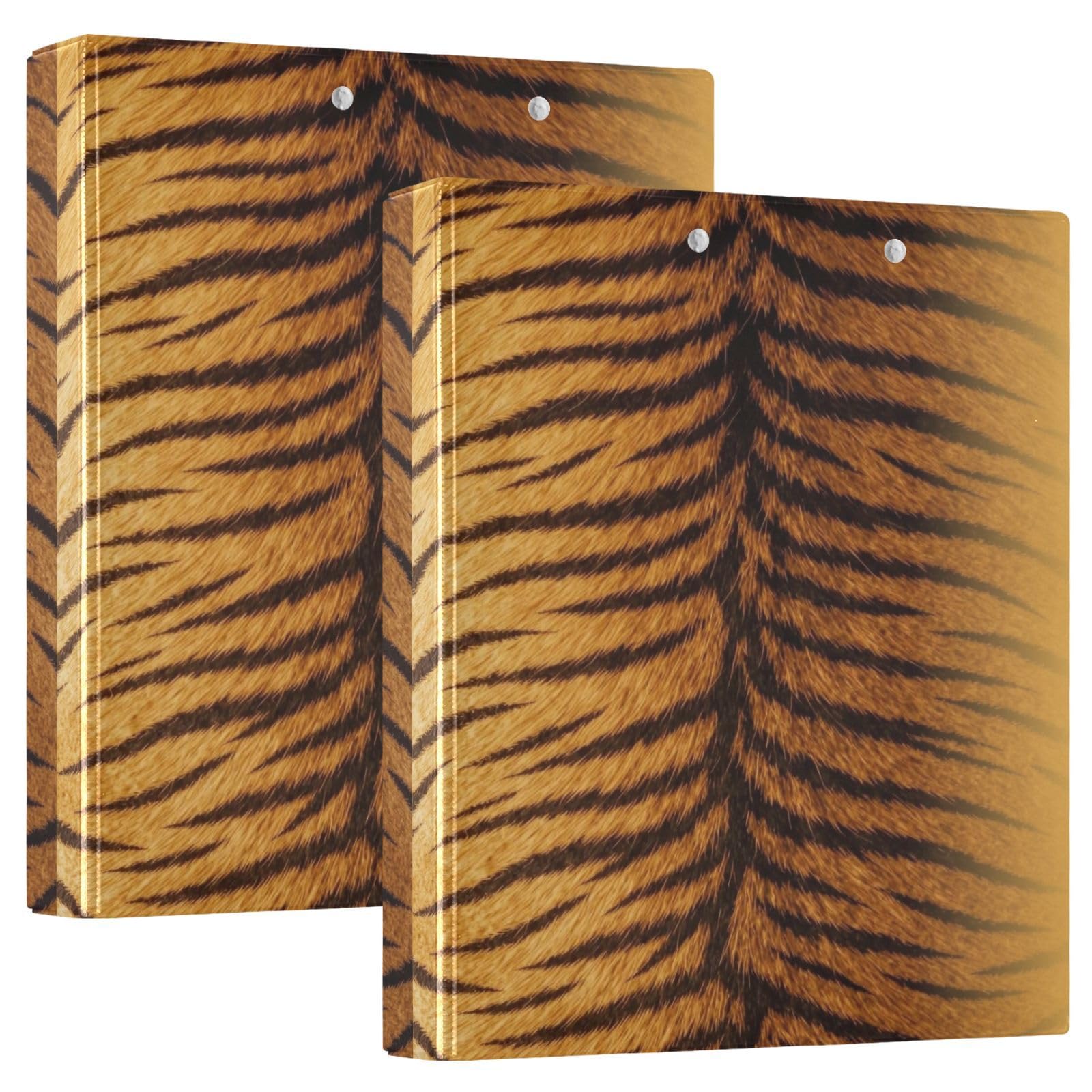 Classeur 3,8 cm Symmetric Tigers Stripe