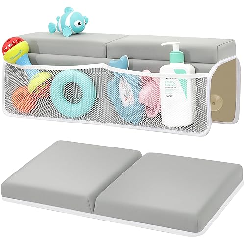 TOUA Cómodo y suave soporte para bebé, almohadilla para rodillas y coderas de baño