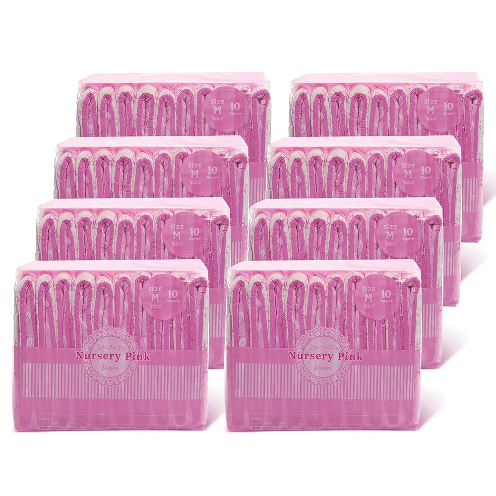 Littleforbig 保育園セット ABDL Amazon.com : Littleforbig Adult Printed Diaper 80 Pieces (8