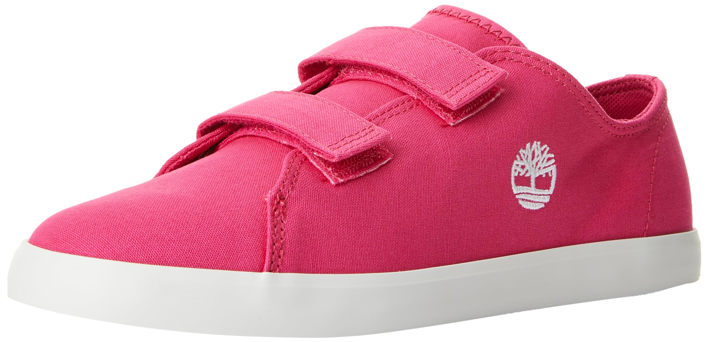 Timberland Unisex Newport Bay Hook & Loop (Junior) Trainers, Br Pnk Canvas, 6.5 UK