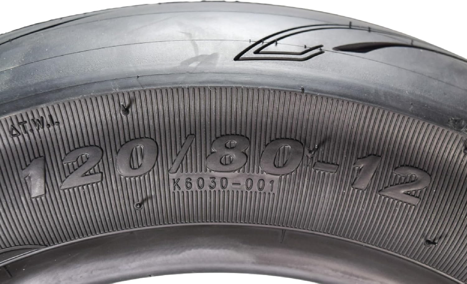 Kenda KD2 Kwick (KD2) 120/80-12 Rear Tire for Motorcycle & Scooter w/Keychain - Radial Tire with Top-Speed Stability & Excellent Wet Grip - Fit with Honda Grom (120/80-12)