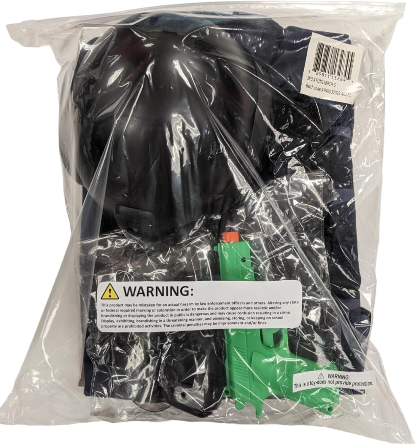 Kids Navy Midnight Commando Costume | Military Army Soldier Set for Kids with Vest, Helmet and Accessories - Image 2