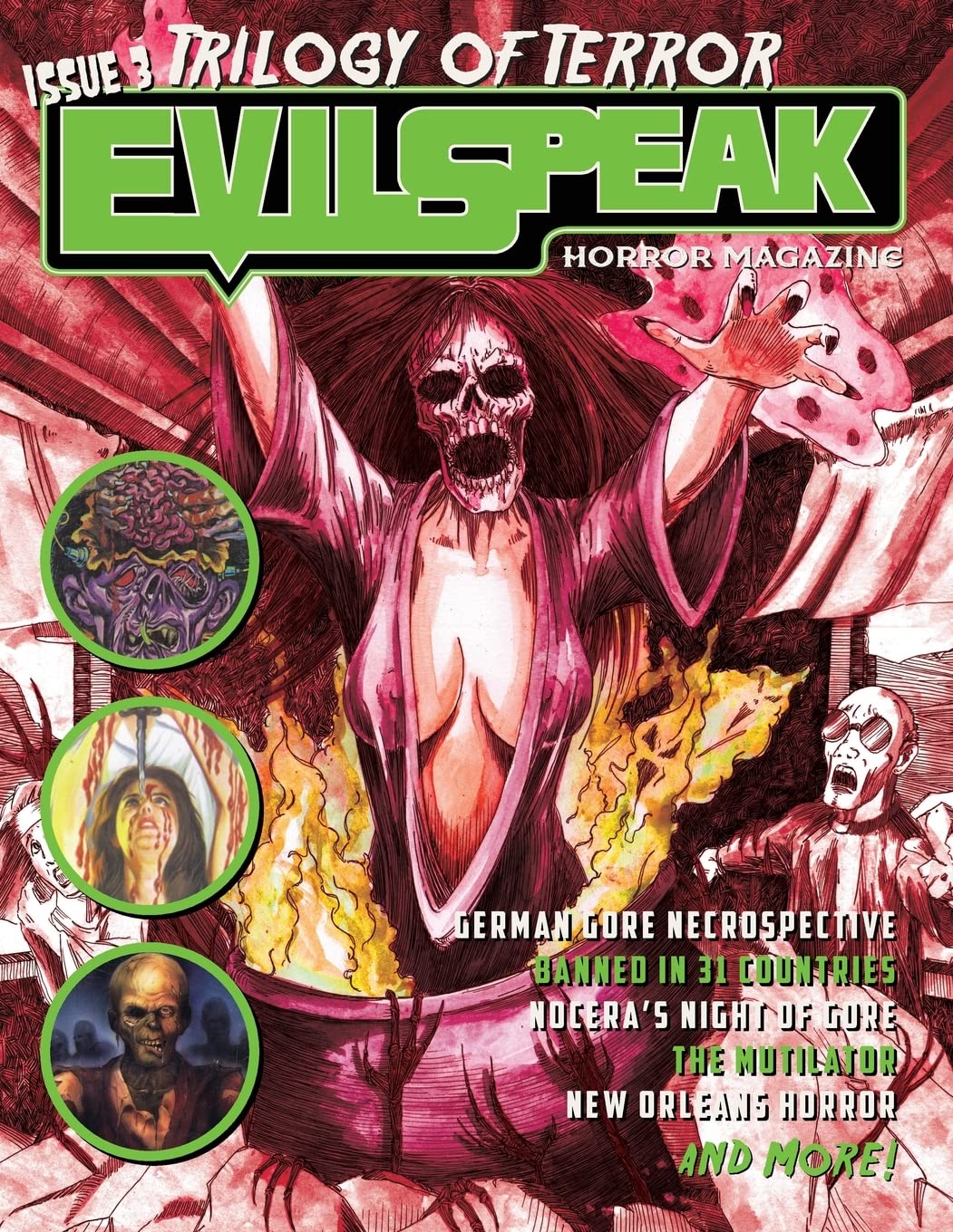 Evilspeak Horror Magazine, vol. 3