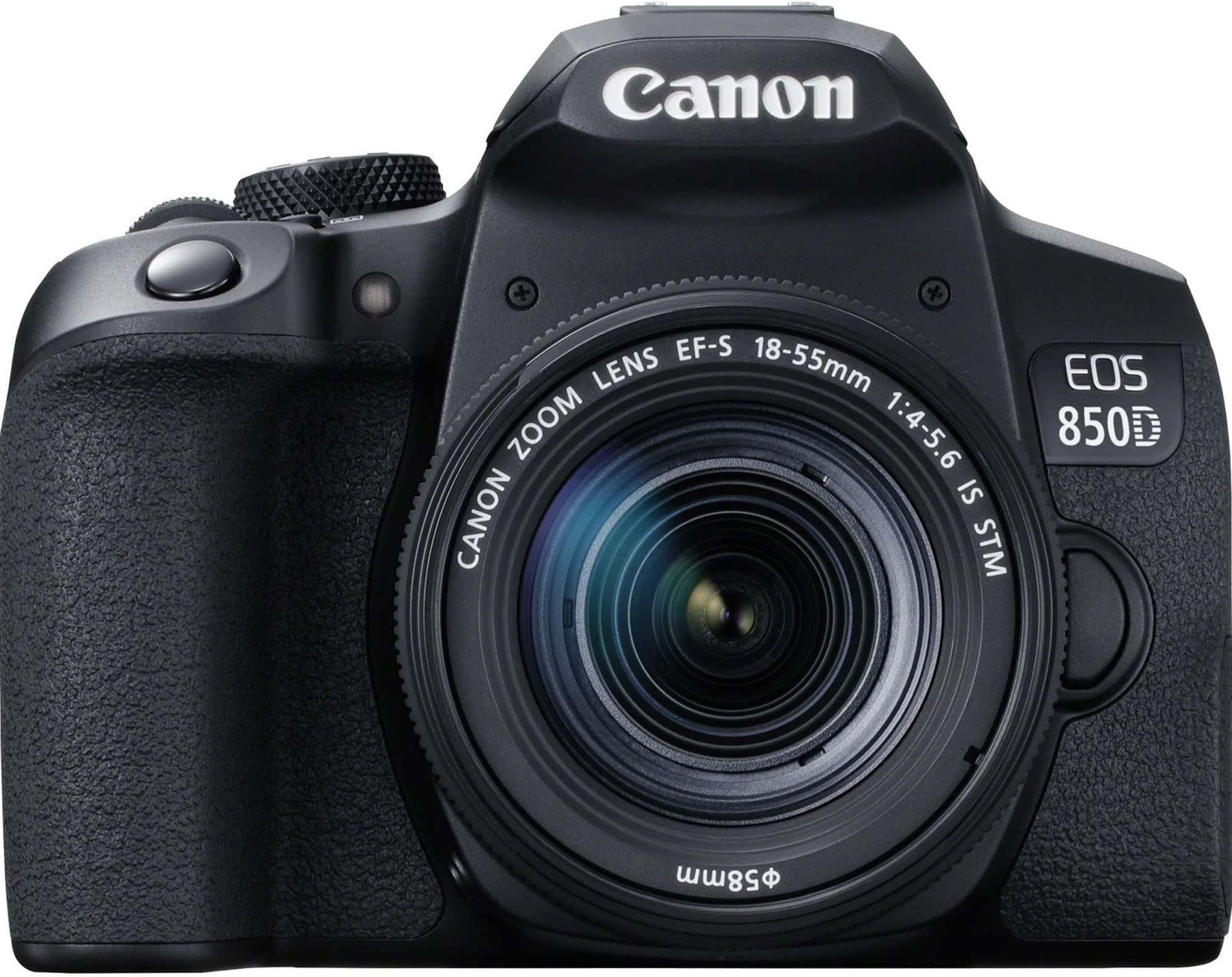 Canon EOS 850D Camera + Canon EFS 1855mm f/45.6 IS STM Lens KSA