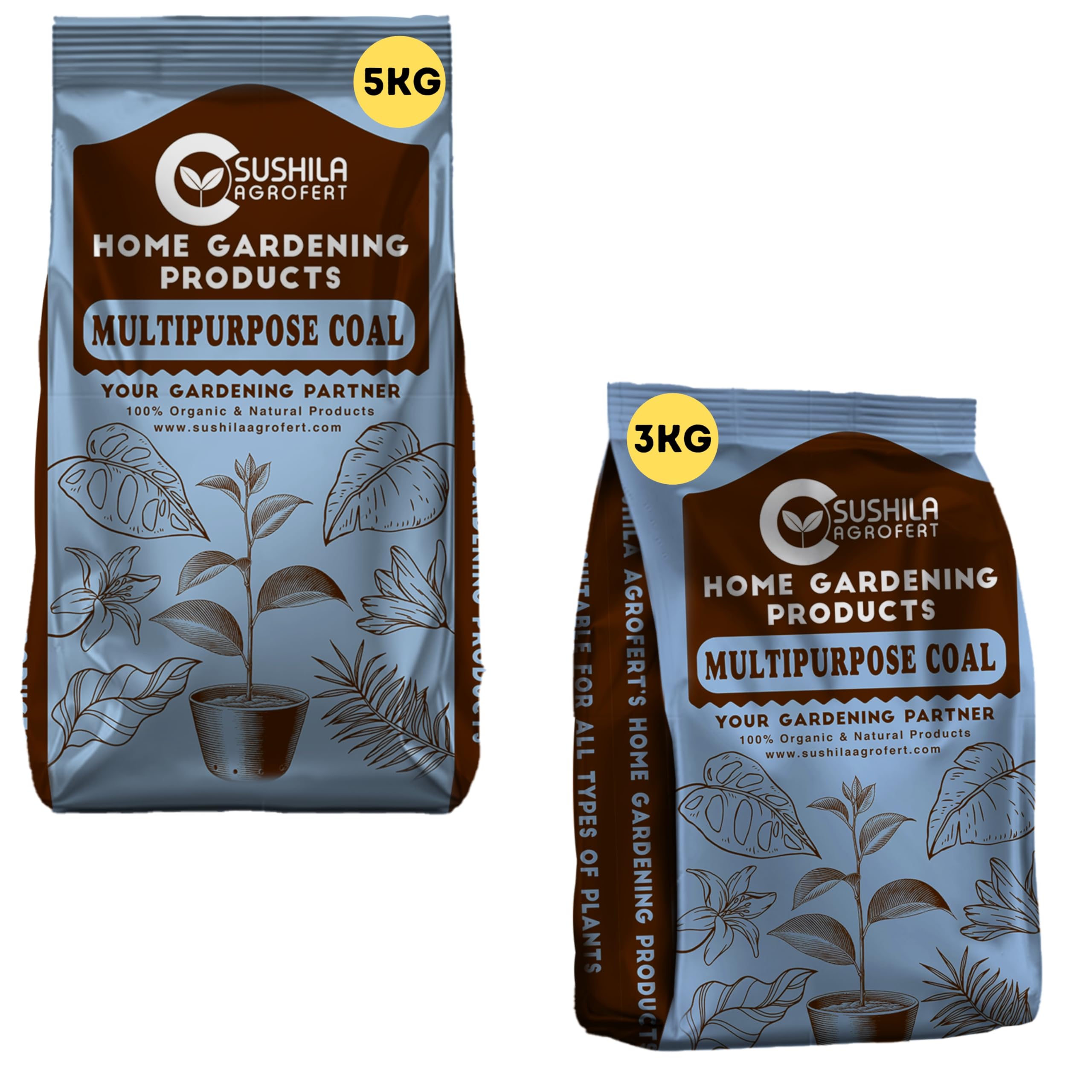 Natural Wood Charcoal 1KG - BBQ, Gardening & More -11 Natural Wood Charcoal 1KG - BBQ, Gardening & More -11