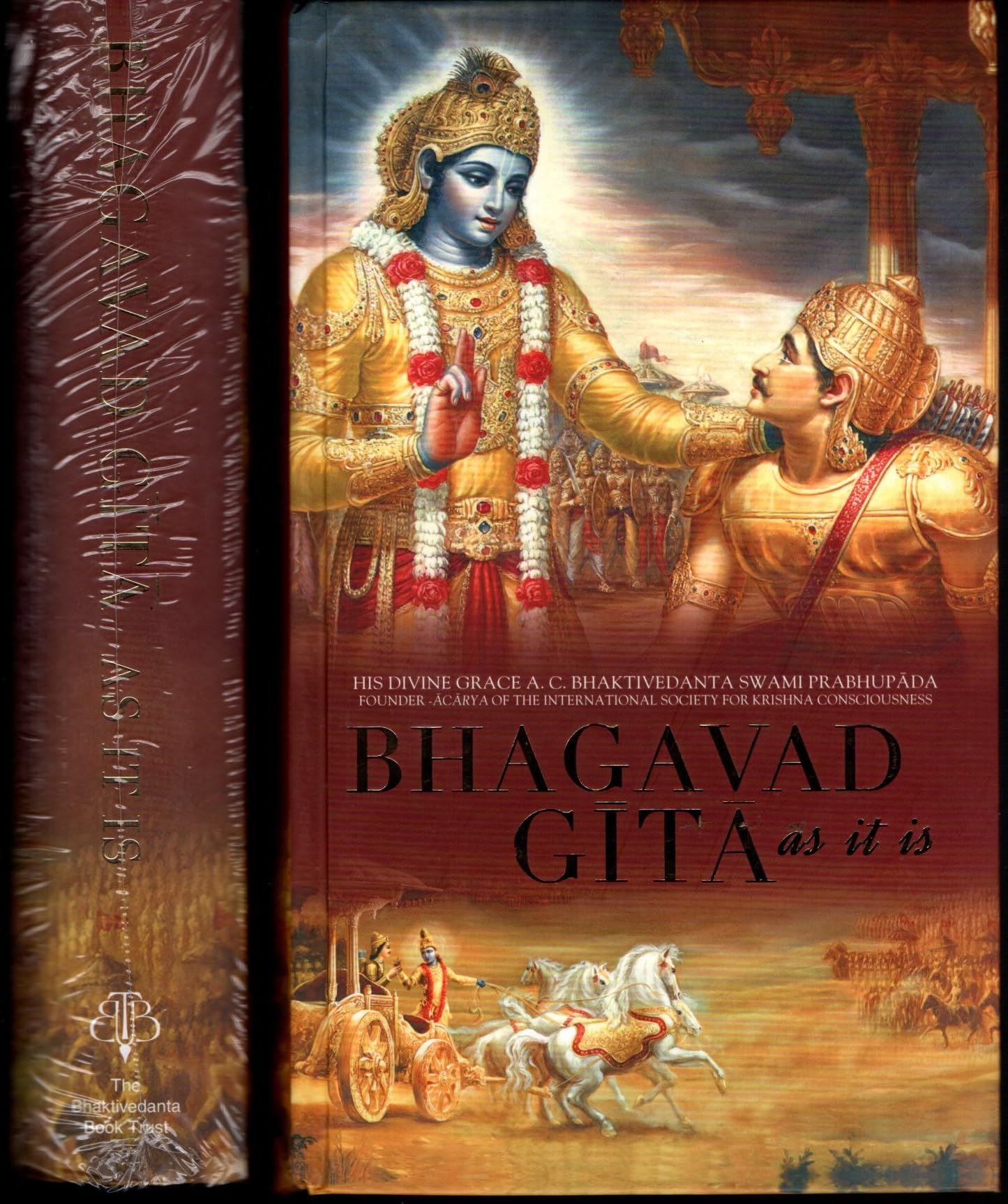 BBT- Bhagavad Gita As It Is English Edition / by His Divine Grace A.C. Bhaktivedanta Swami Prabhupada /bhagvad geeta / Brij Books Traders Hardcover – 1 January 2023