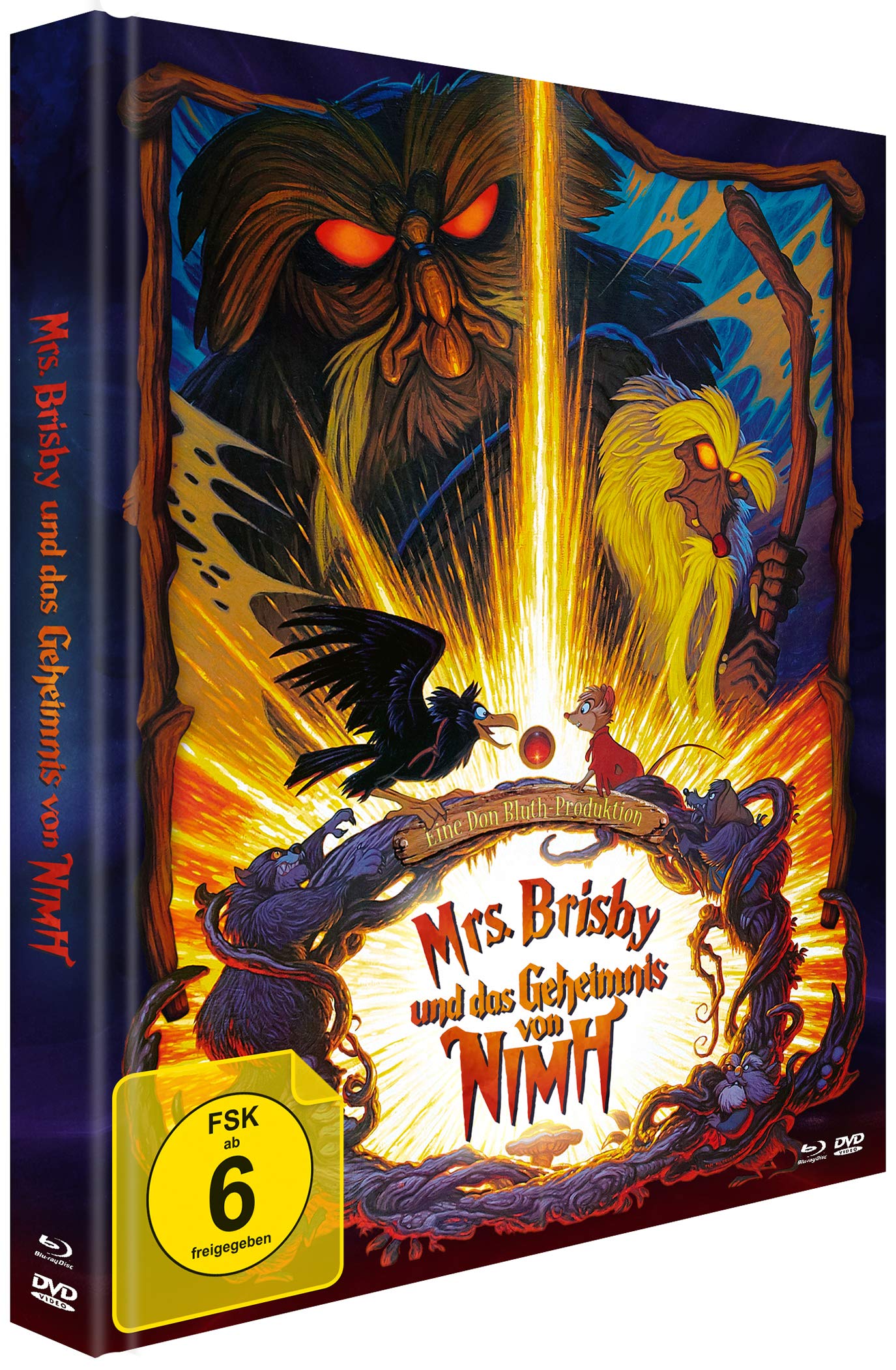 Mrs. Brisby und das Geheimnis von NIMH -Mediabook (Blu-ray + DVD)