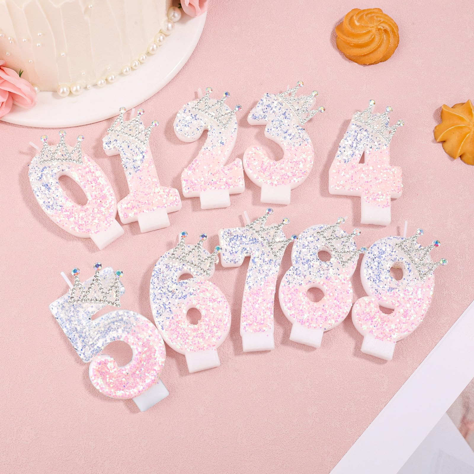 Decorazione per torta a forma di corona da principessa, vintage, per ragazzi e ragazze, decorazioni per torte per matrimoni (argento