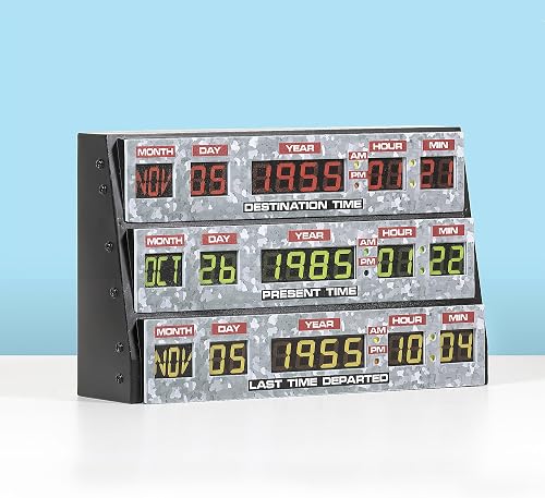 Numskull Lampada 3D Ritorno al Futuro da Parete – Luce Ambientale in Plastica per Camera, Studio, Casa, Ufficio – Merchandising Ufficiale Back to the Future - 4
