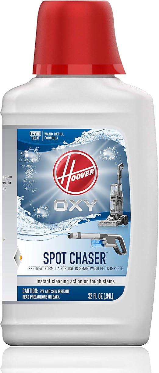Hoover Oxy Spot Chaser Refill for Smartwash Pet, Stain Remover Pretreat