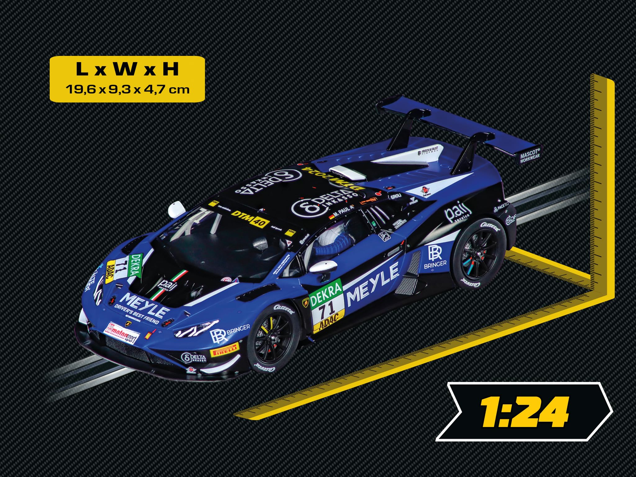 Carrera Digital 124 20023987 Lamborghini Huracán GT3 Evo2 Paul Motorsport - Image 4