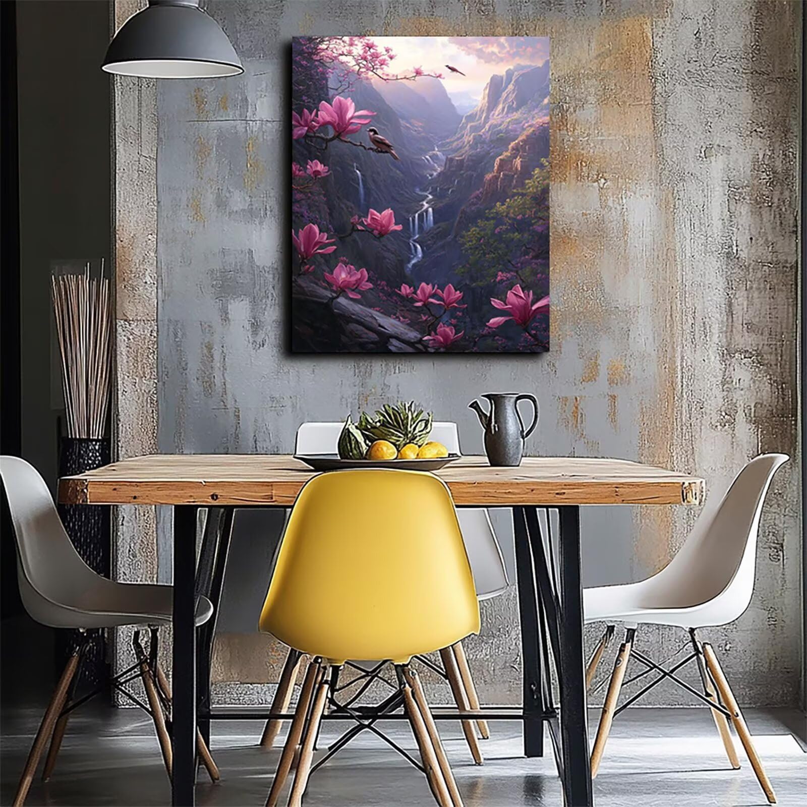 Zestawy do malowania po numerach, dla dorosłych, do malowania po numerach, dla dorosłych, zestawy płócienne z farbą akrylową i długopisami, 71 x 96 cm, zestawy do malowania według numerów, dekoracja
