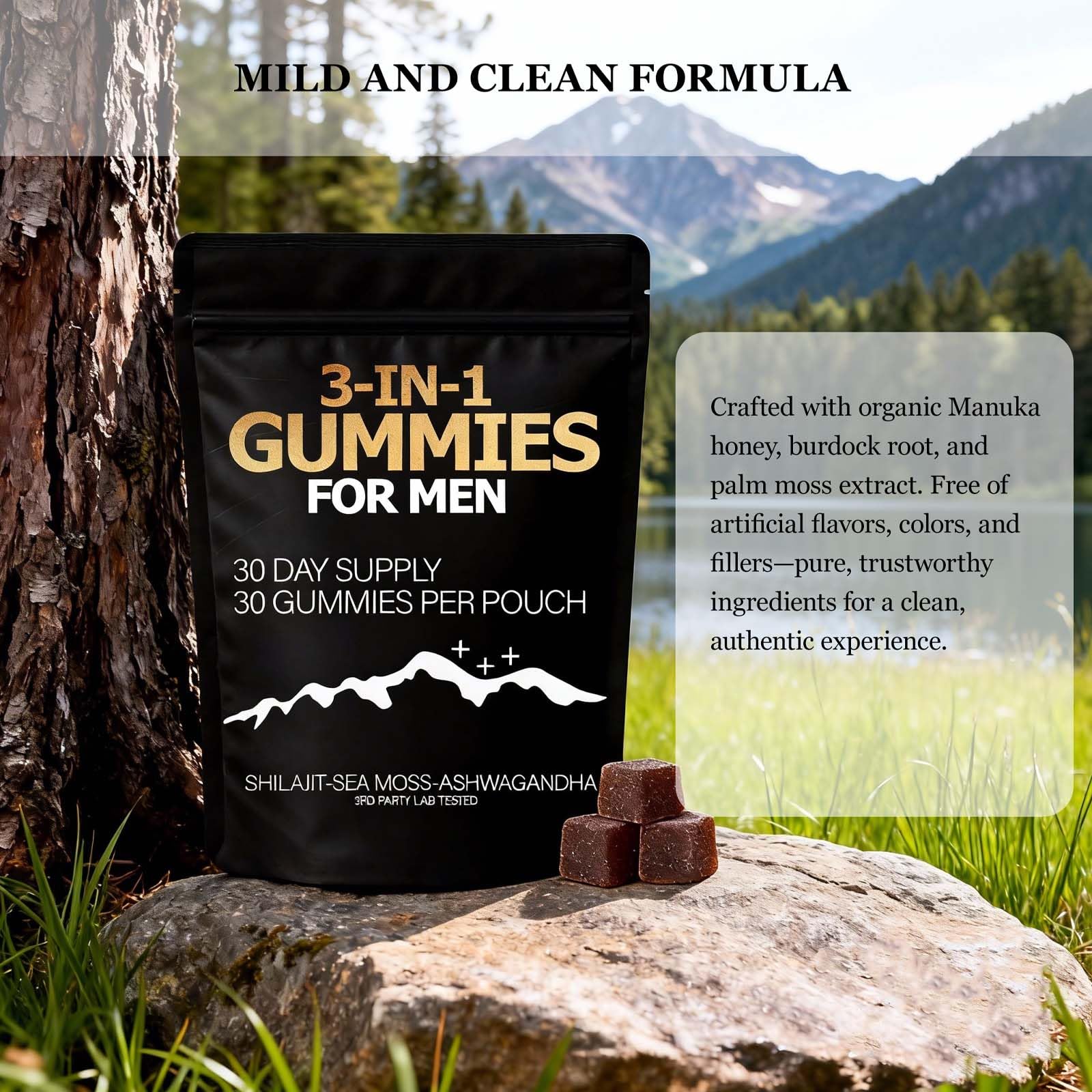 Amazon.com: Zenith 3 in 1 Gummies for Men，Shilajit Gold Gummies