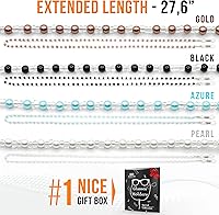 Vista 62 de Cordón de soporte de cuerda para gafas - Accesorio de soporte de correa para gafas de terileno Negro