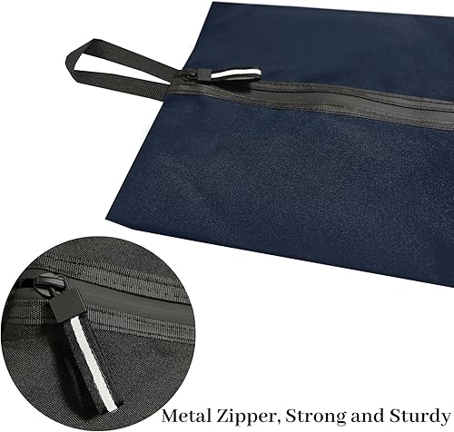 Miniatura 9 de Bolsas de zapatos para viajes, bolsa de almacenamiento multifuncional, impermeable, a prueba de polvo, organiza zapatos, ropa, cosméticos, para