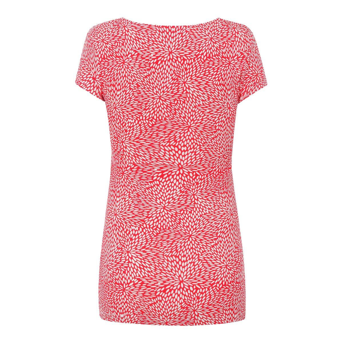 Bellybutton T-Shirt de Grossesse et d'allaitement T-Shirt de Grossesse T-Shirt de Grossesse, offwhite/Red