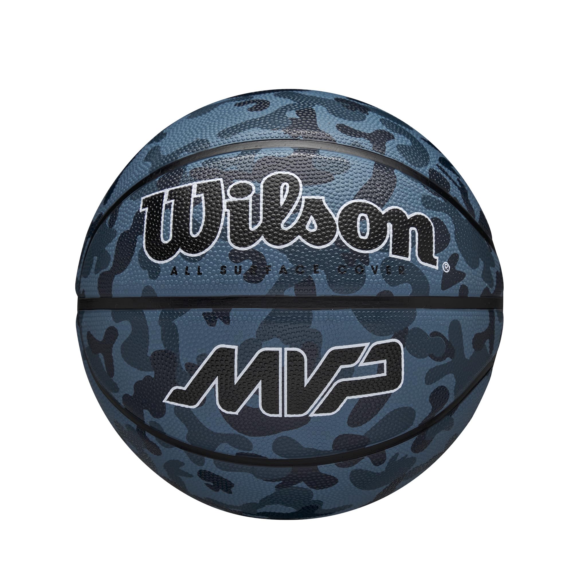 Wilson MVP Camo Basketball Blue 5