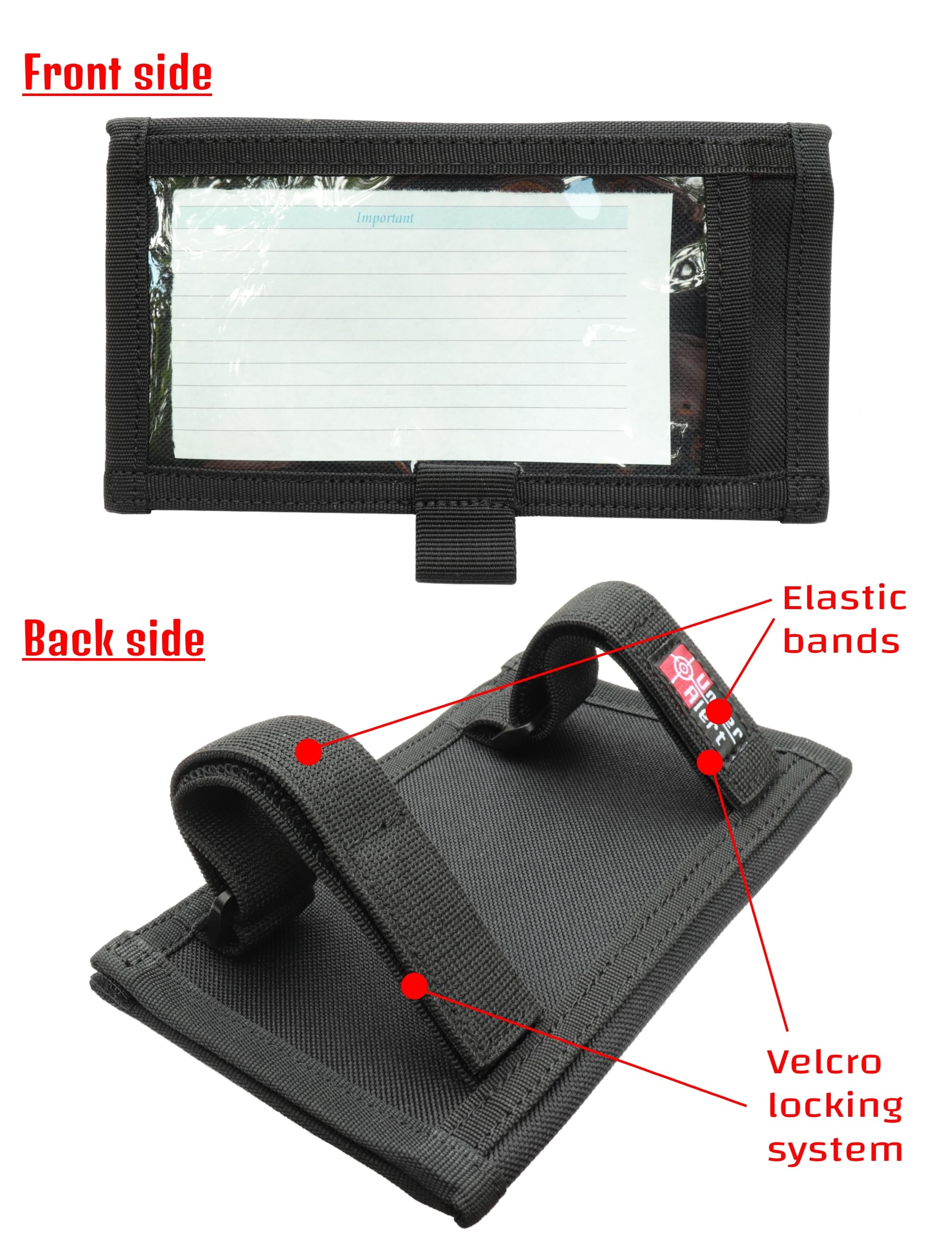 Amazon.com : UnderAlert Tactical Map Case, Rifle Dope Card Holder for Long  Range Shooting Waterproof Wrist Map Holder Military Wristband Pouch Armband  Book Sleeve Army Gear Sports Wrist Coach Qb Quarterback Band :