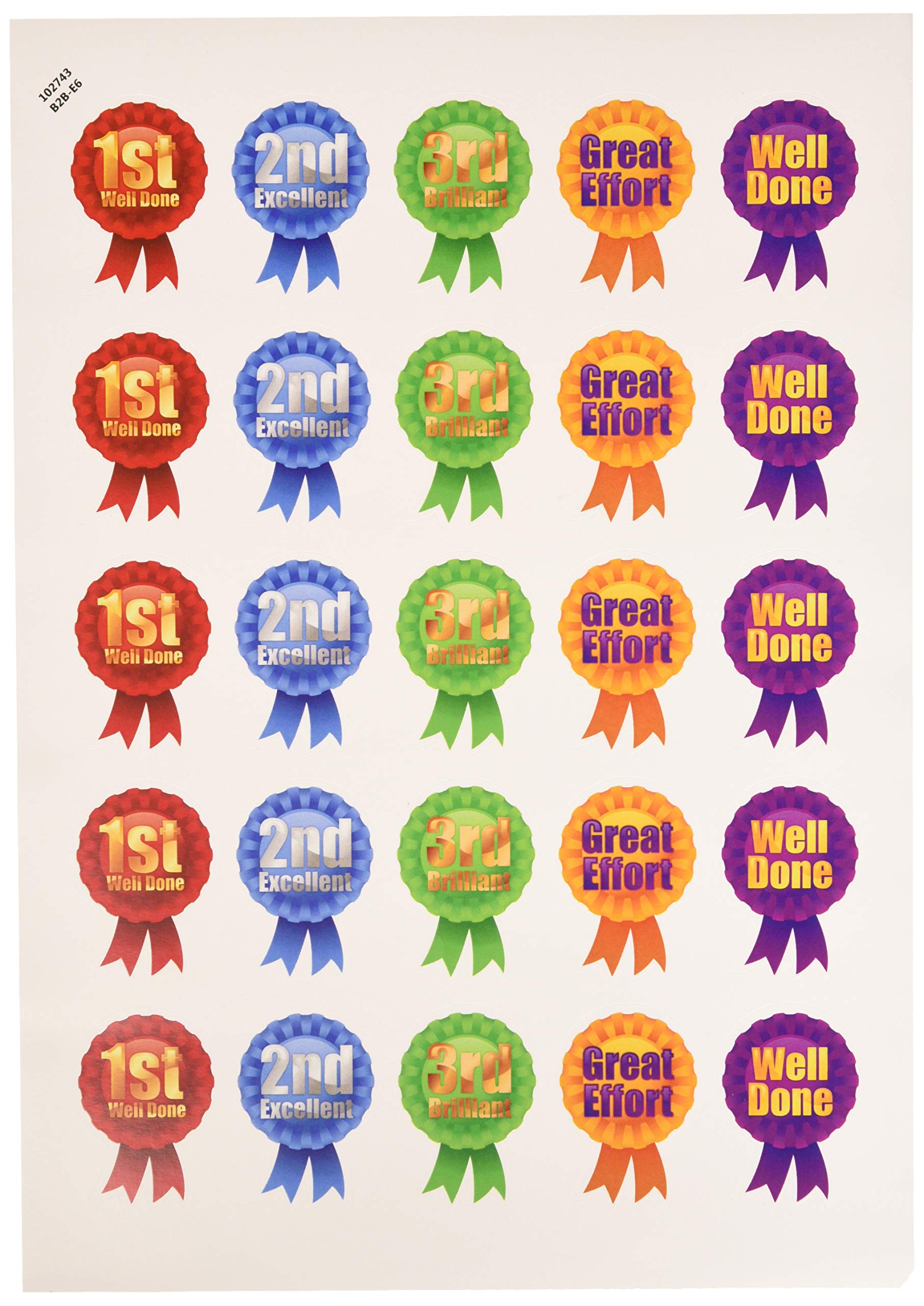 Buy School Stickers Sports Day Rosette Stickers Online at desertcartUAE