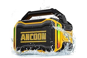 Loud Bluetooth Speakers: 80W(Peak) Speakers with Deep Bass