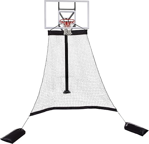 Goalrilla - Sistema de retorno de aro de baloncesto, ideal para jugar en solitario o práctica de tiro libre y compatible con la mayoría de aros en