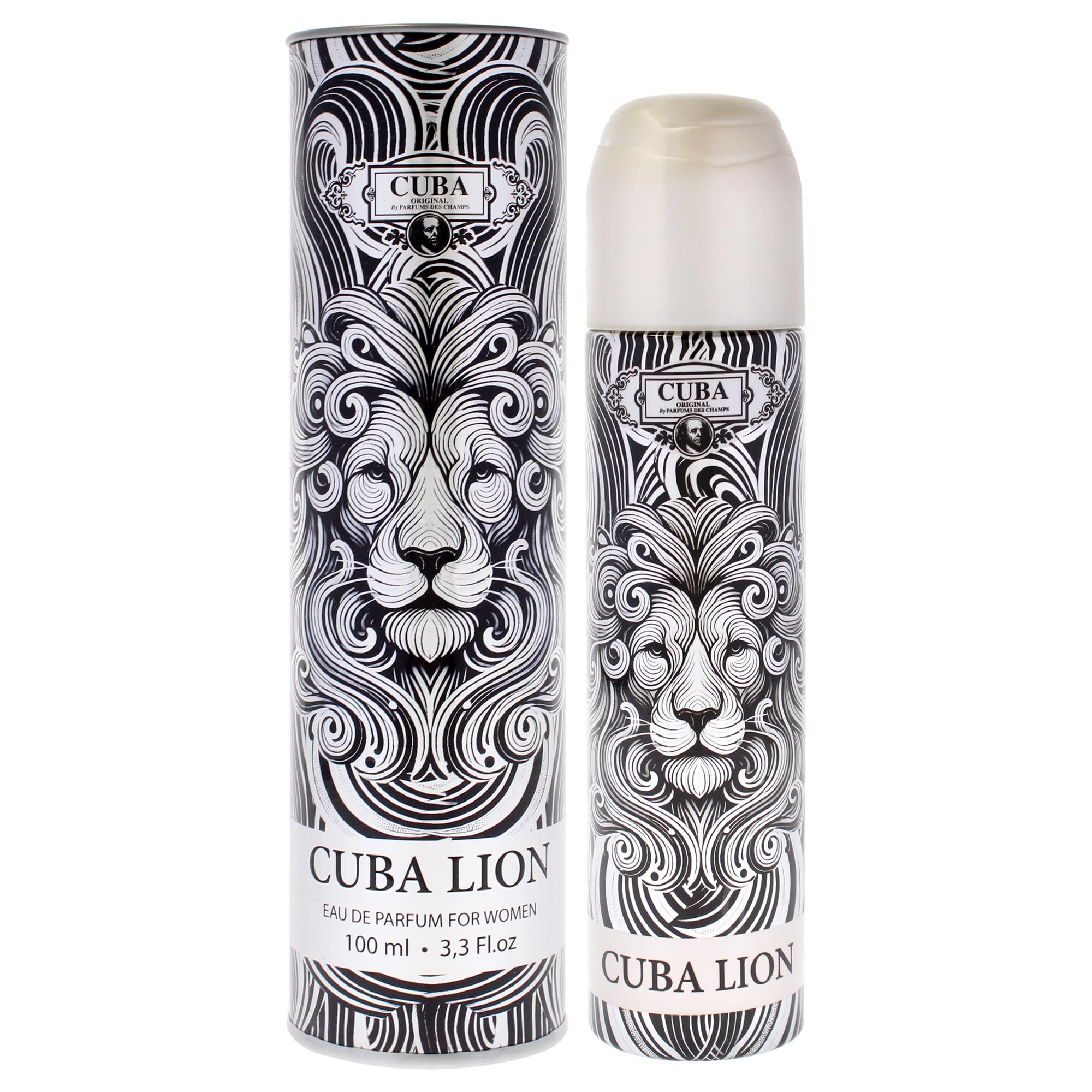 Cuba Lion by Cuba for Women - 3.3 oz Eau de Parfum Spray