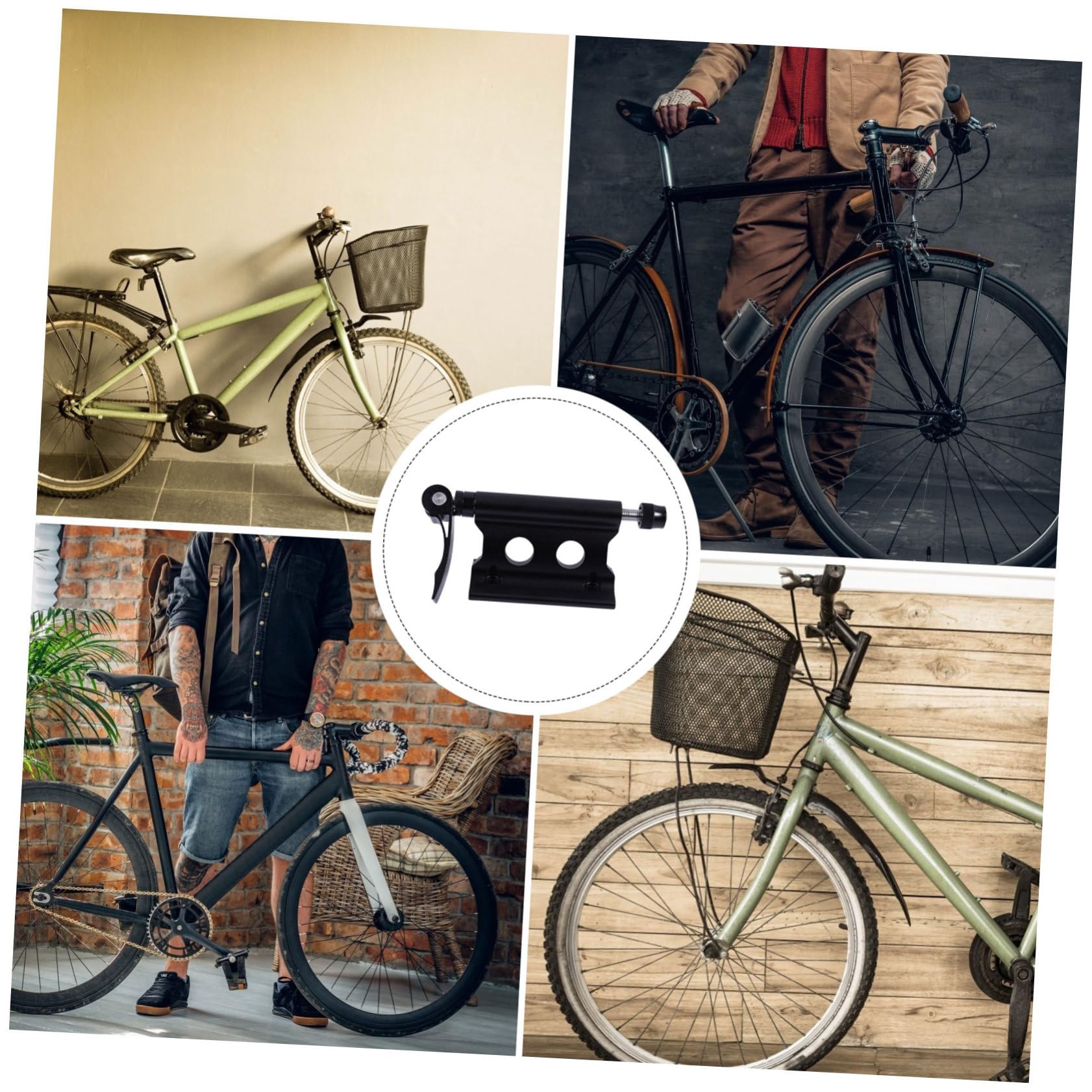 KICHOUSE Truck Trailer Fork Mount Retaining Clip Easy Assembly Heavy Duty Aluminum