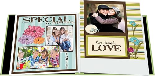 Miniatura 2 de Pioneer Photo Albums MB-10PPG MB-10P - Libro de recuerdos con tapa de piel sintética, 12 x 12 pulgadas, color verde pera