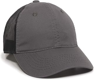 Outdoor Cap Garment Washed Meshback Cap