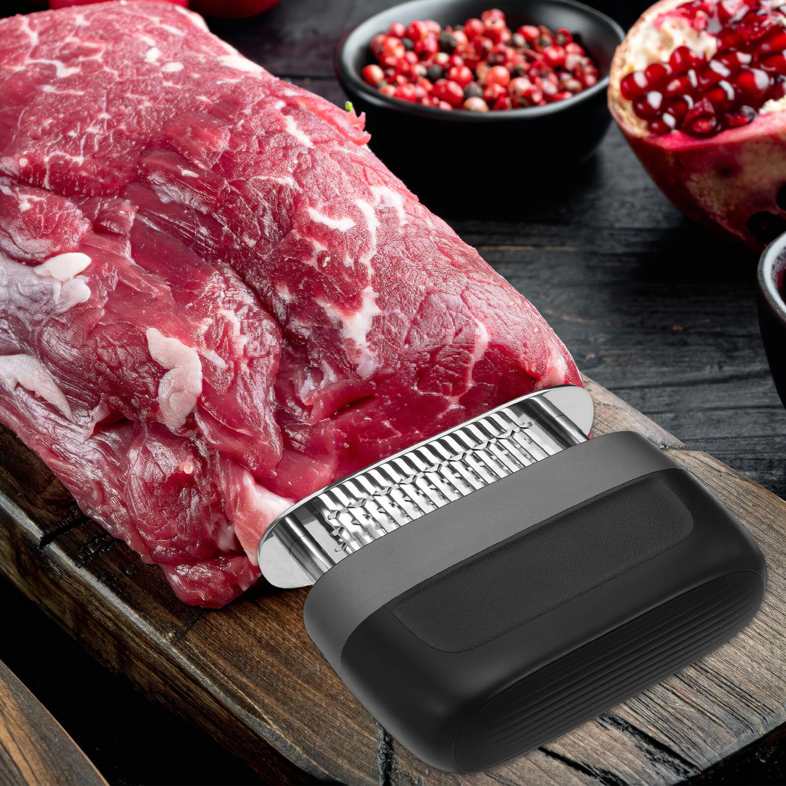 Herramientas para Ablandar Carne Aguja para Ablandar Carne para Pollo De Acero Inoxidable Ablandador De Barbacoa