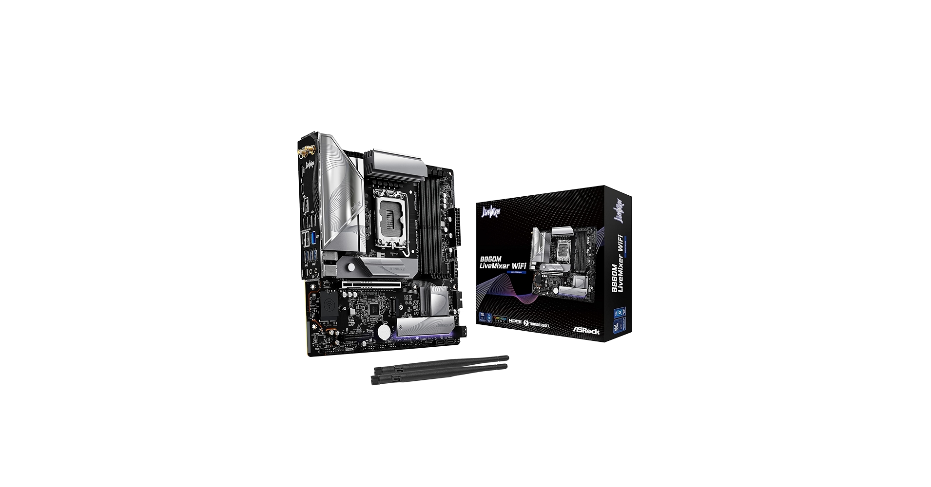 Amazon.com: ASRock B860M Live Mixer WiFi 6E Intel Core Ultra