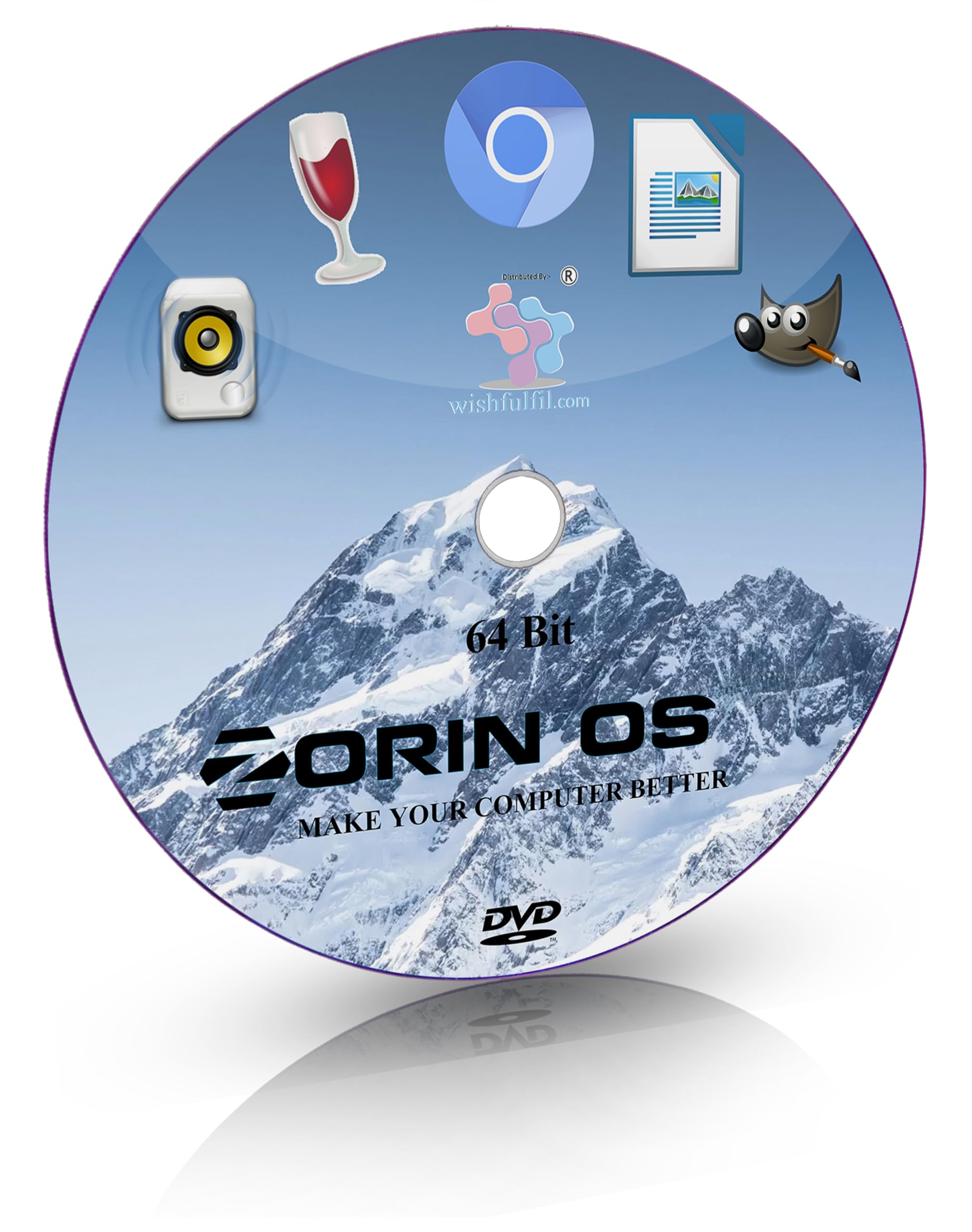 wishfulfil Zorin OS 17 Core GNOME 64 Bit Live Bootable Installation DVD-image-22