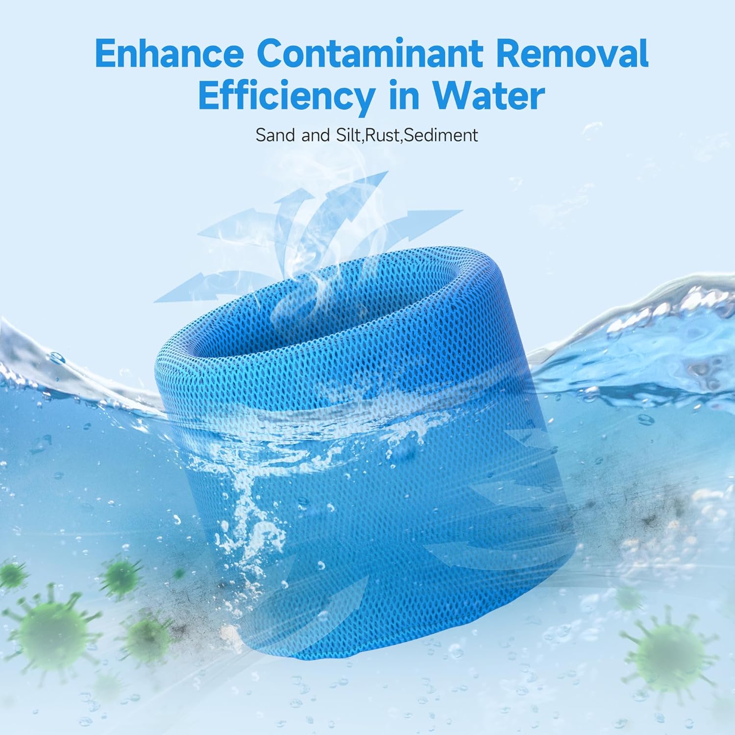 2 Packs 774S HM774S Replacement Wick Filter Compatible with DREO Smart Evaporative Humidifier HM774S HHM774S for Large Room up to 1000ft², 800ml/h High Output Air Humidifiers for Bedroom