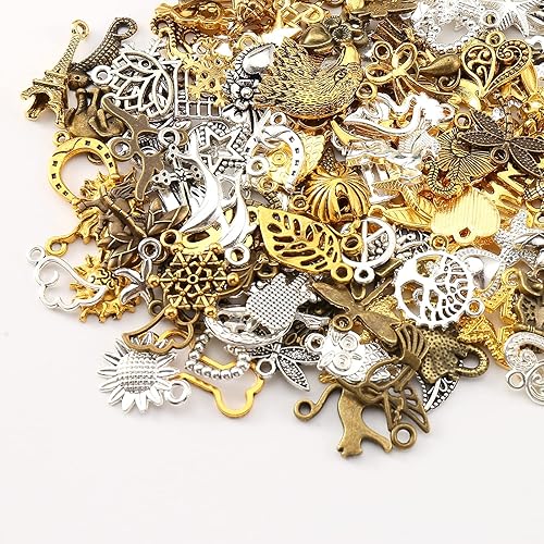 Miniatura 4 de Dijes colgantes retro, colgantes a granel, accesorios para manualidades, pulseras, collares, aretes