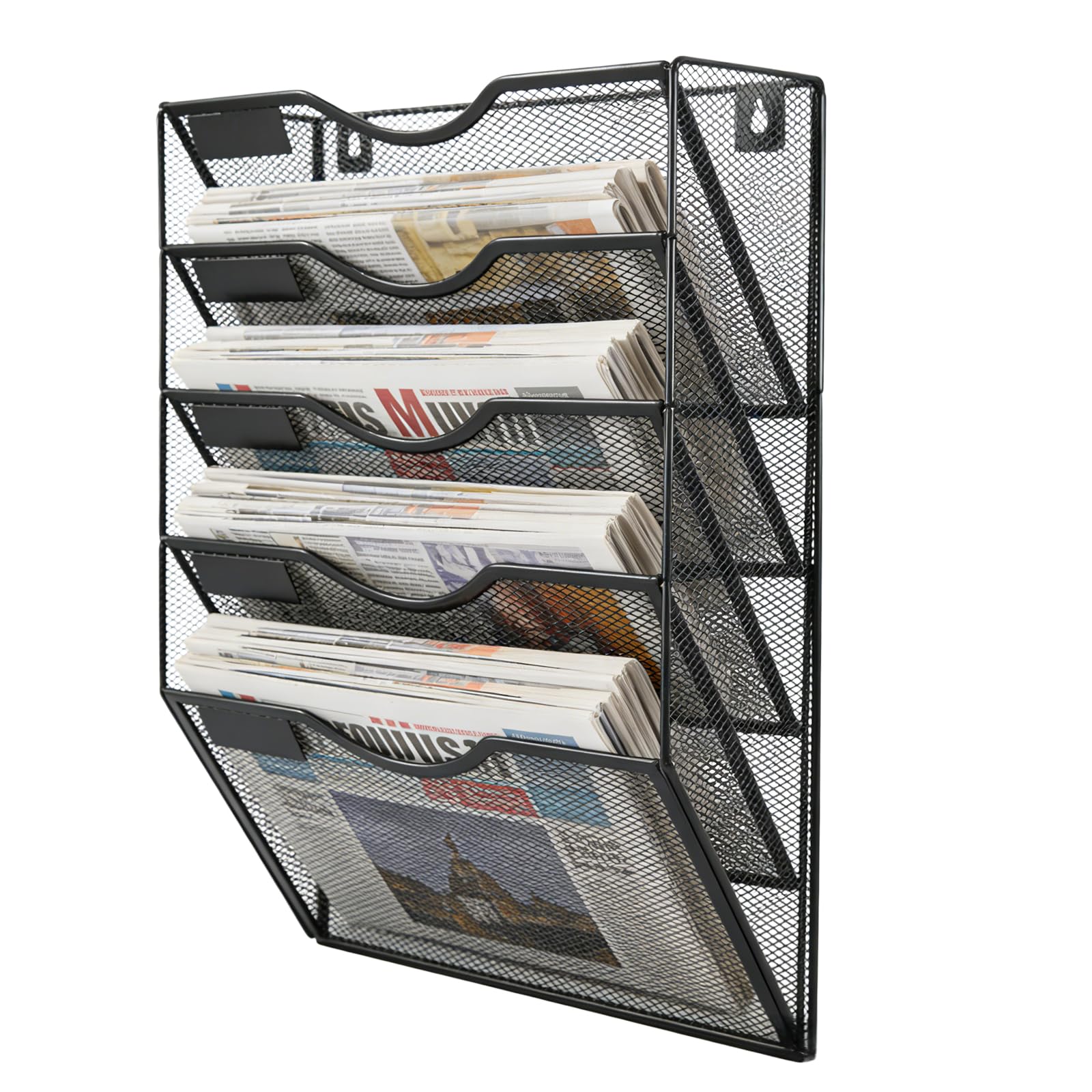 Organisateur de bureau à suspendre pour ranger vos magazines et papiers A4 à la maison