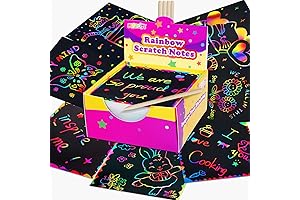 Premium Quality Kids' Art Scratch Notes for Budding Artists