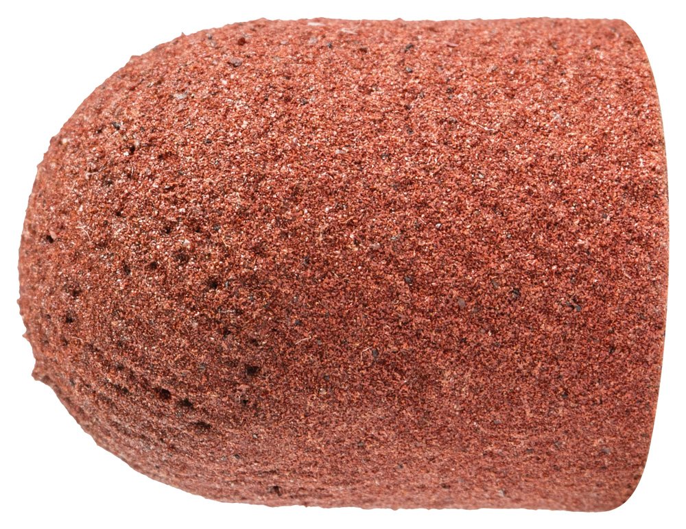 PFERD 46073 Policap Abrasive Cap, Shape C, Aluminum Oxide A, 1/2