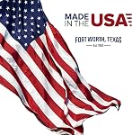 Samsill Durable 4 Inch Binder, Made in The USA, Locking D Ring Binder, Customizable Clear View Cover, Red, Single, Holds 775 Pages
